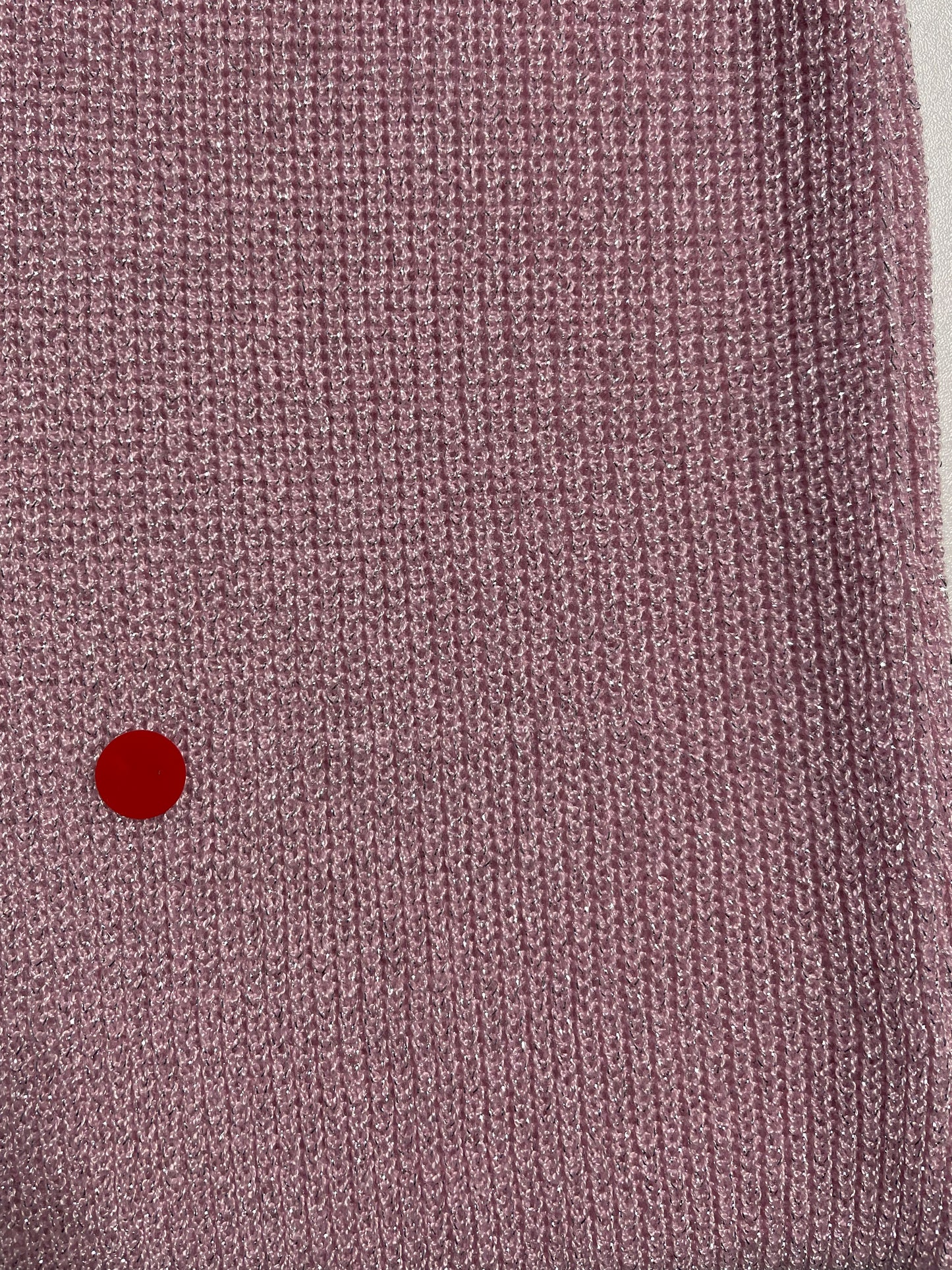 2e keus Edel gebreid topje met lurex - roze