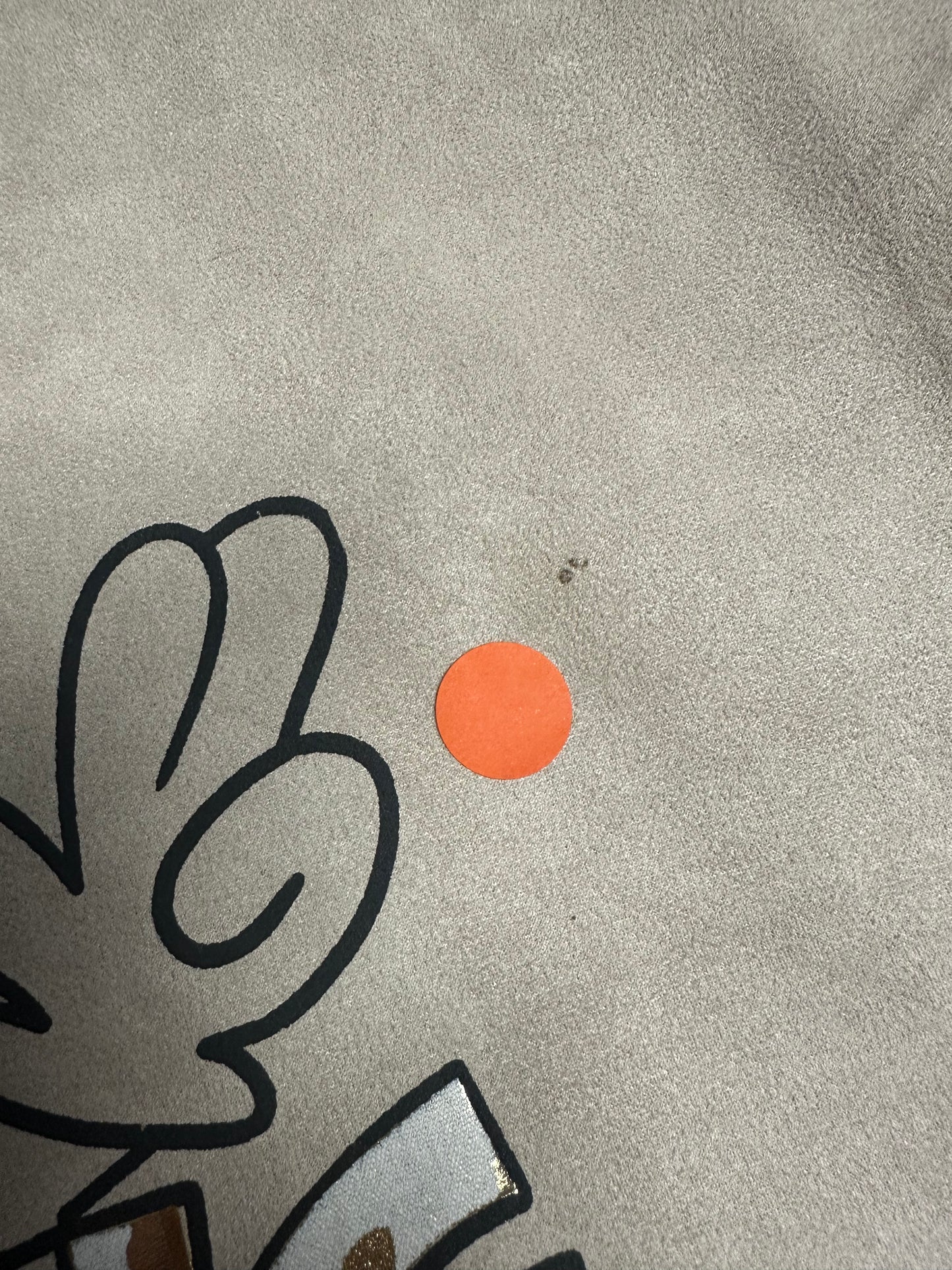 Second choice washed leather coat, model "Hidden Charms" - beige