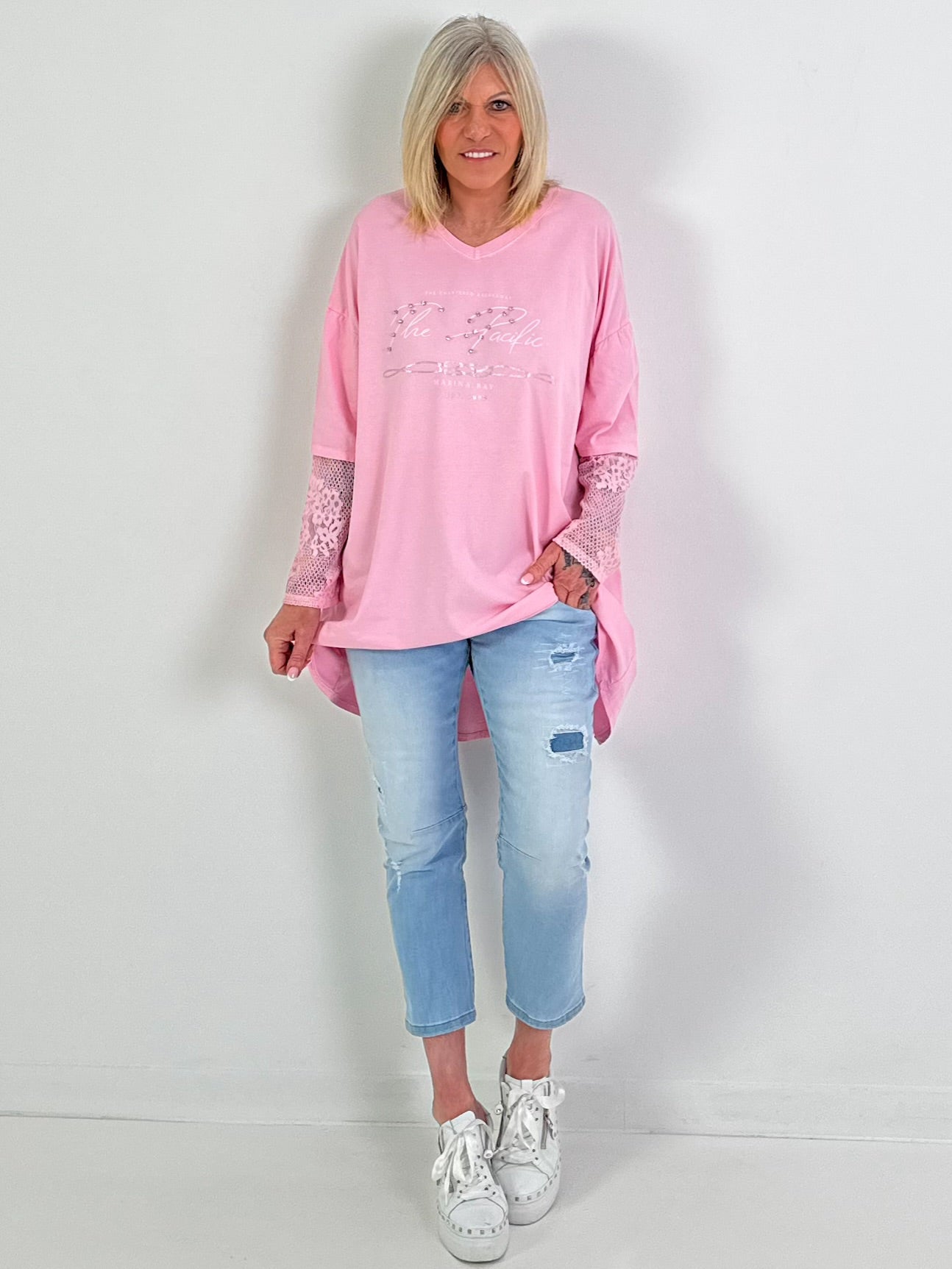 Shirt Modell "Soft Spark" - rosa