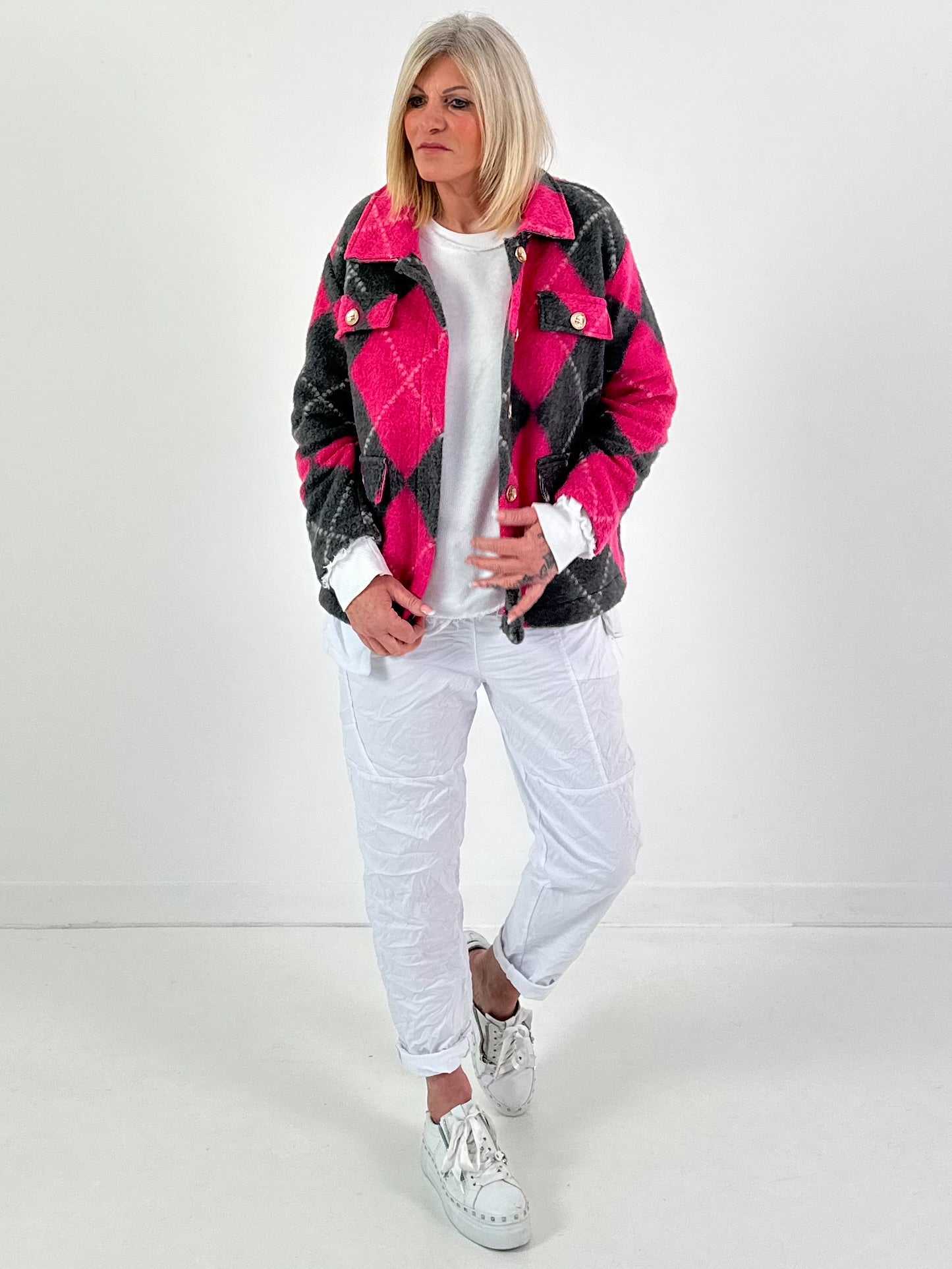 Jasmodel "Agyle Allure" - roze-grijs