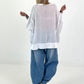 Oversized Linen Shirt - white