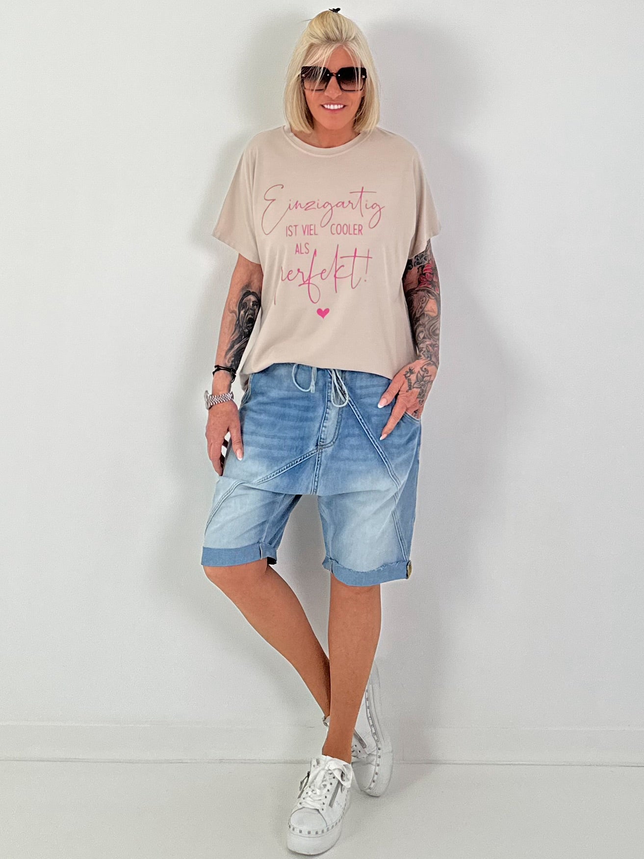 T-Shirt Unique - beige