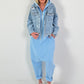 Jumpsuit Peace - hellblau