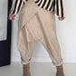 Vegane Lederbaggy - beige
