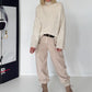 Kuscheliger Pullover - ecru