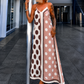 Luftiges Sommerkleid mit Print - creme - mehrfarbig
