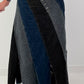 Jeansrock in verschiedenen Denim-Optiken- denim