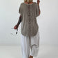 Fine knit shirt Mouse - beige