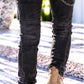Jeans Rebel- used-black