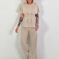Two-piece suit - beige