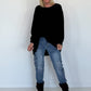 Oversized Shirt Style - schwarz