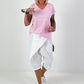 T-Shirt Life Is Short - Pink