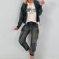 Cargo Jeans - denim