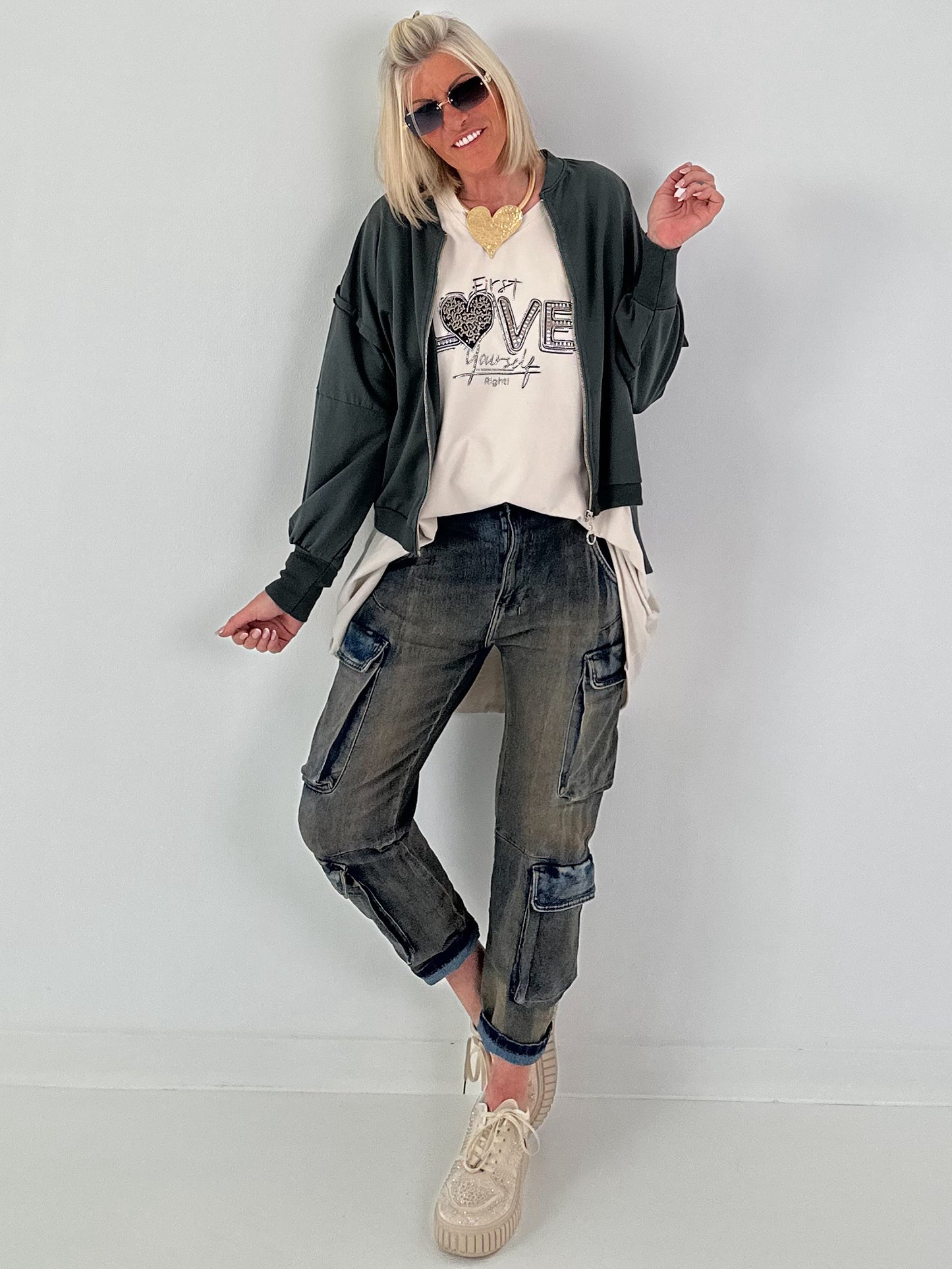 Cargo Jeans - denim