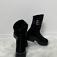 Bootie model "Buckle" - black
