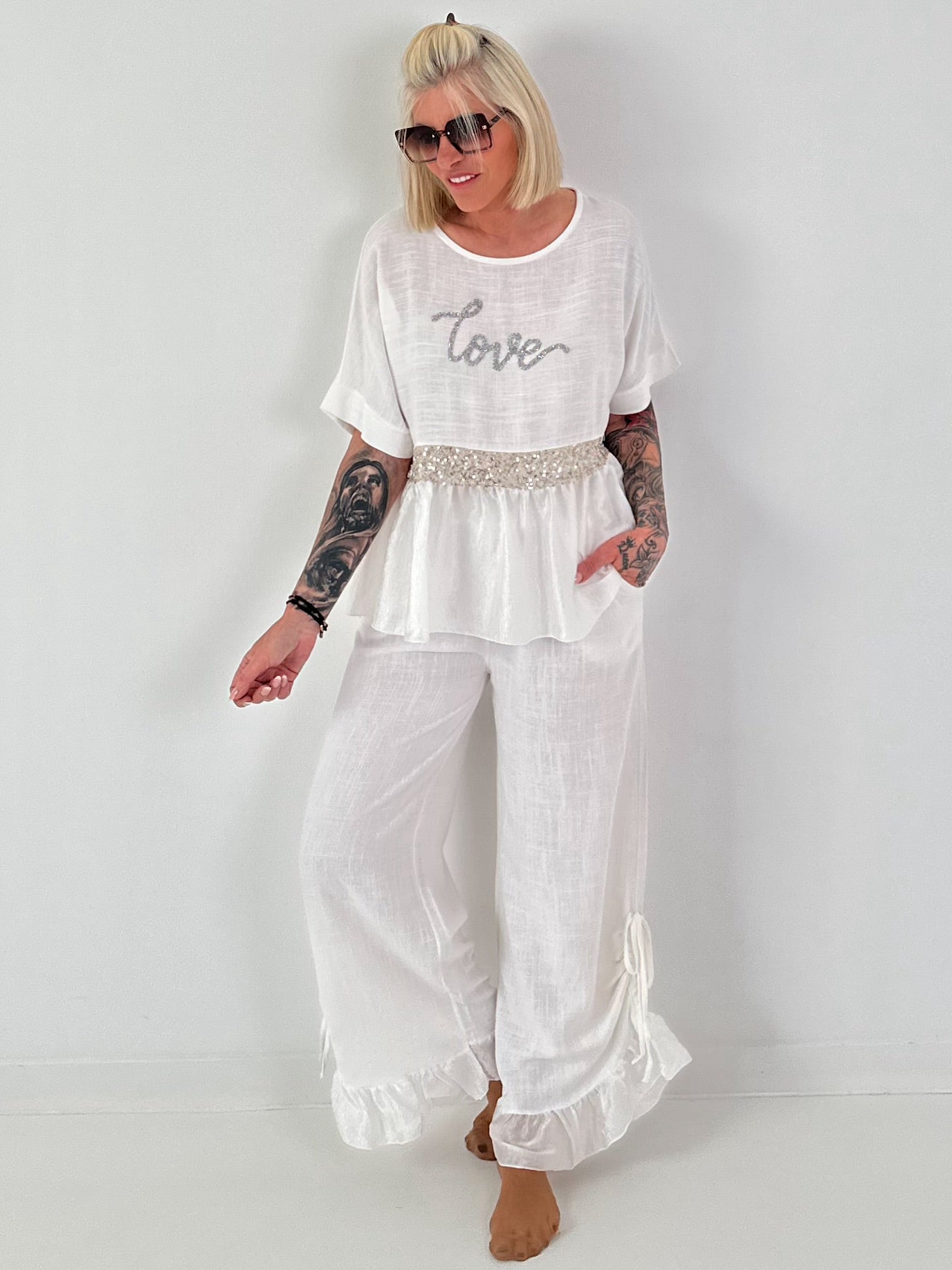 Two-piece Love - white