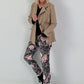 Blazer in Leder-Optik - taupe