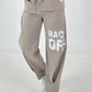 Hose BACK OFF - taupe