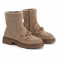 Loafer Bootie - beige