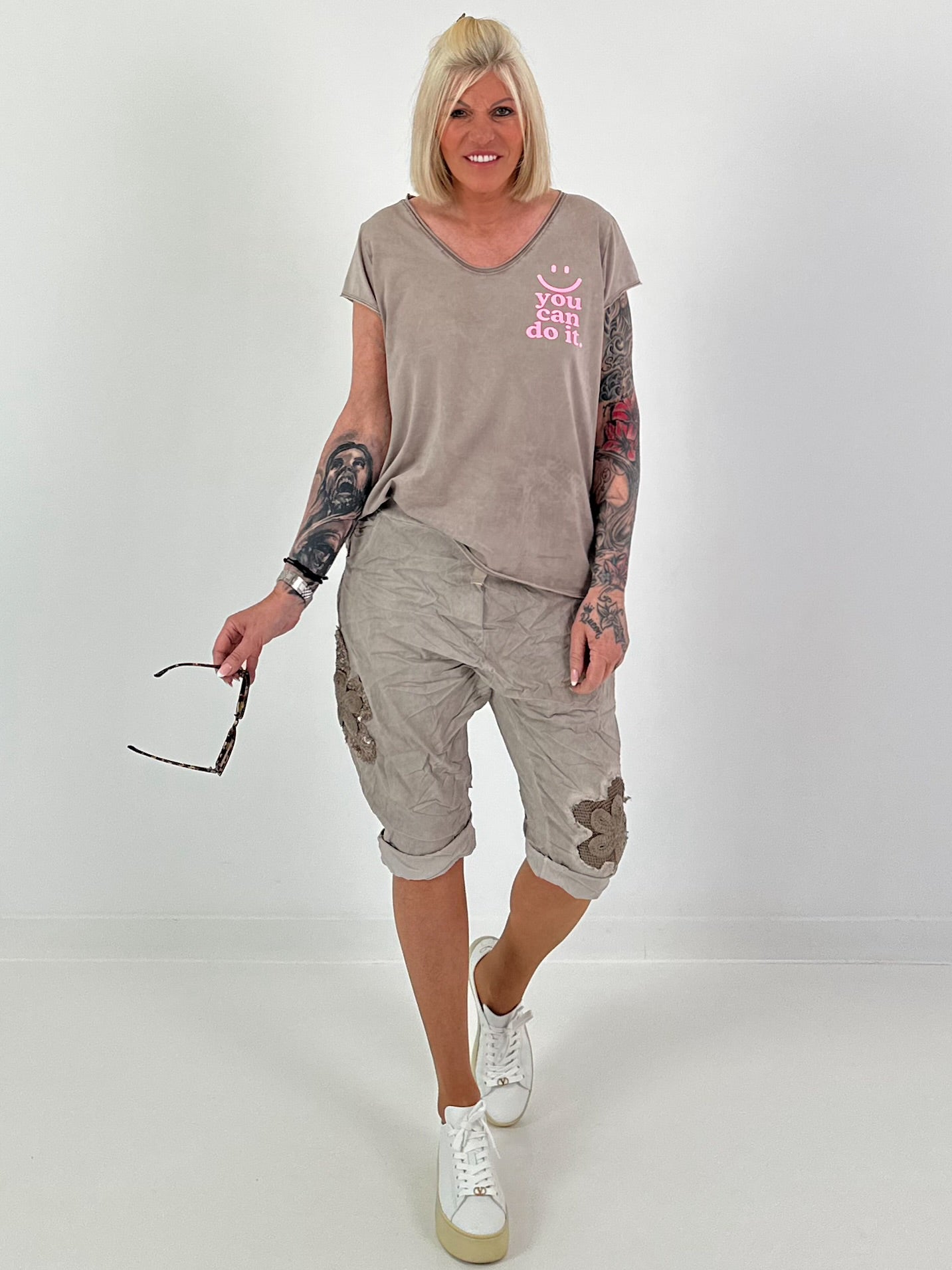 T-Shirt You Can - taupe