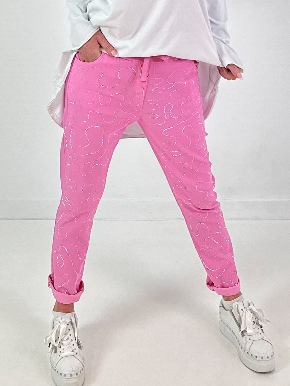 Hose Modell "Crystal Move" - rosa