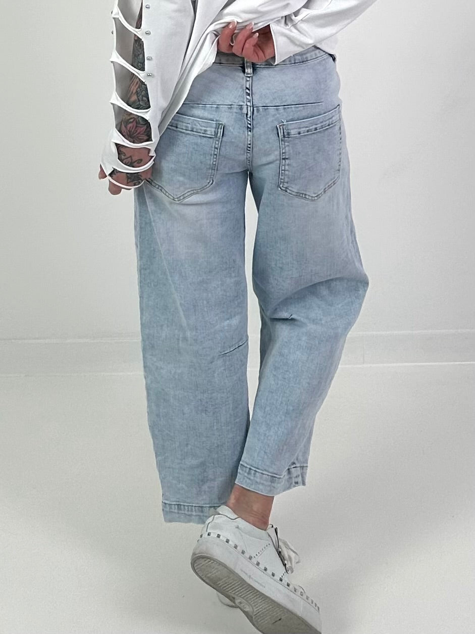 Bottle Jeans helle Waschung - lightdenim