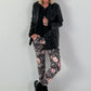 Blazer in Leder-Optik - schwarz