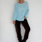 Weicher Pullover My Angel - hellblau