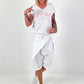 T-Shirt Life Is Short - white