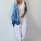 Ripp Tank Top  stone washed - weiss