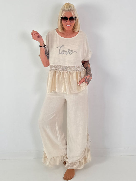 Two-piece Love - beige