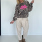 Sweater Club Amour - leo-mehrfarbig