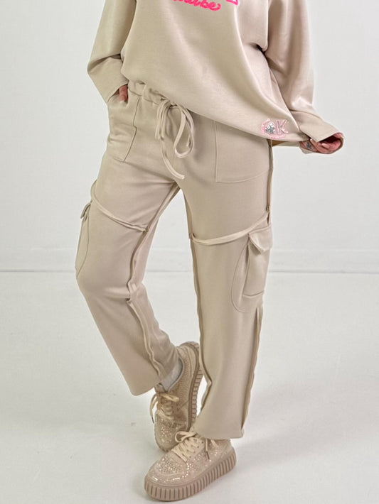 Hose Modell "Blush Motion" - beige