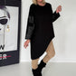 Hose in Wildlederoptik mit elastischem Bund - camel