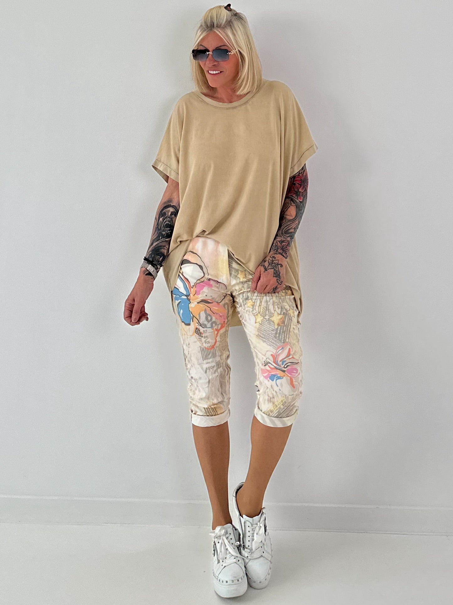 Oversized T-Shirt - sand