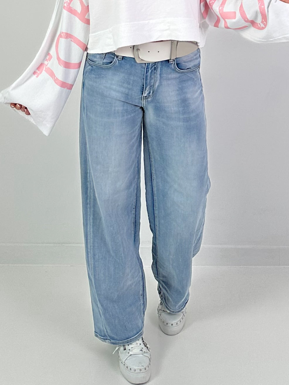 Jeans Wide-Leg - denim