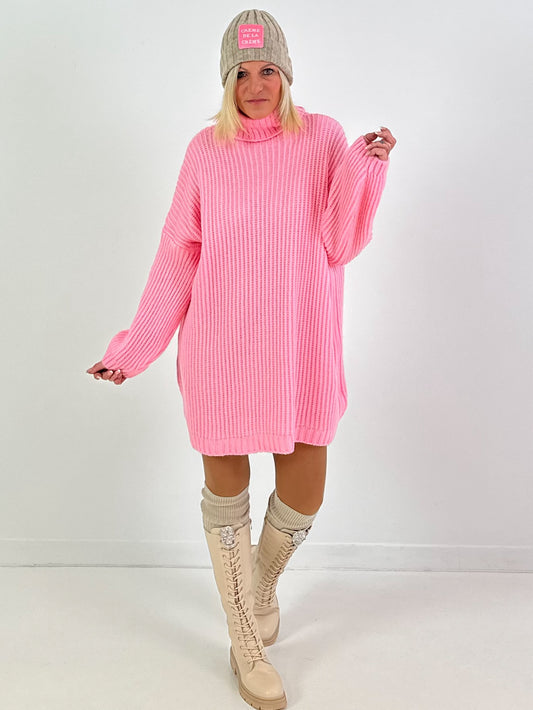 Longpullover/Kleid Modell "Embrace" - rosa