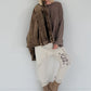 Oversized Kordjacke - schoko