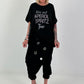 Oversized T-shirt on Tour - black