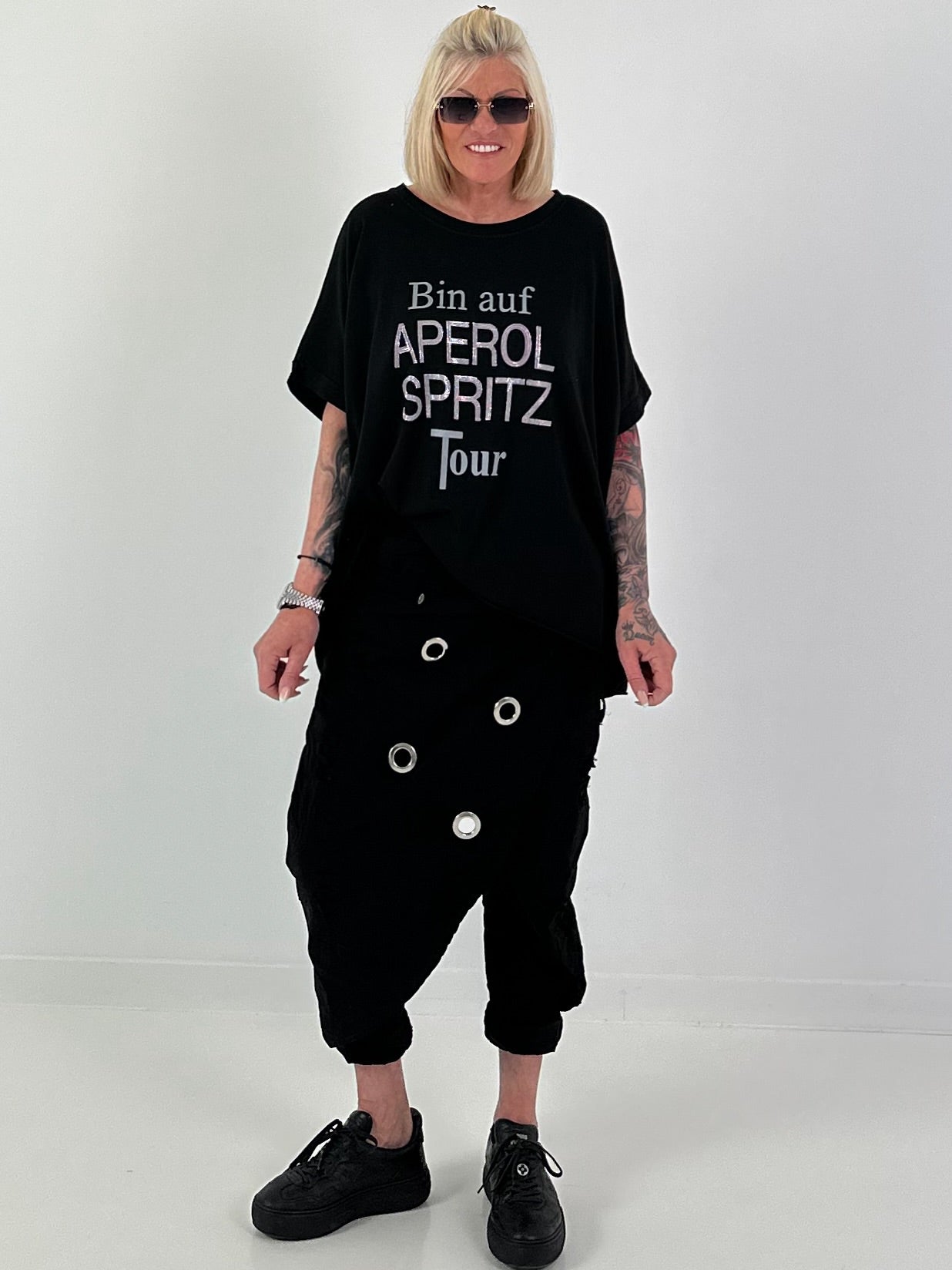 Oversized T-shirt on Tour - black