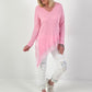 Feinstrick Pullover - rosa