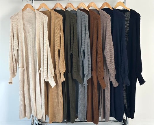 Knitted coat model "Everyday Knit" - 8 colors