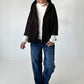Lightweight hooded jacket - mocha