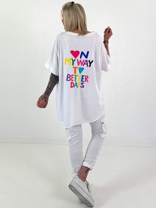 T-Shirt My Way - white