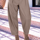 Lässige Ballonhose - taupe