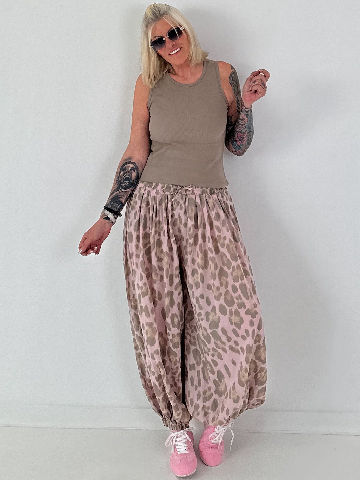 Ripp Tank Top  - taupe