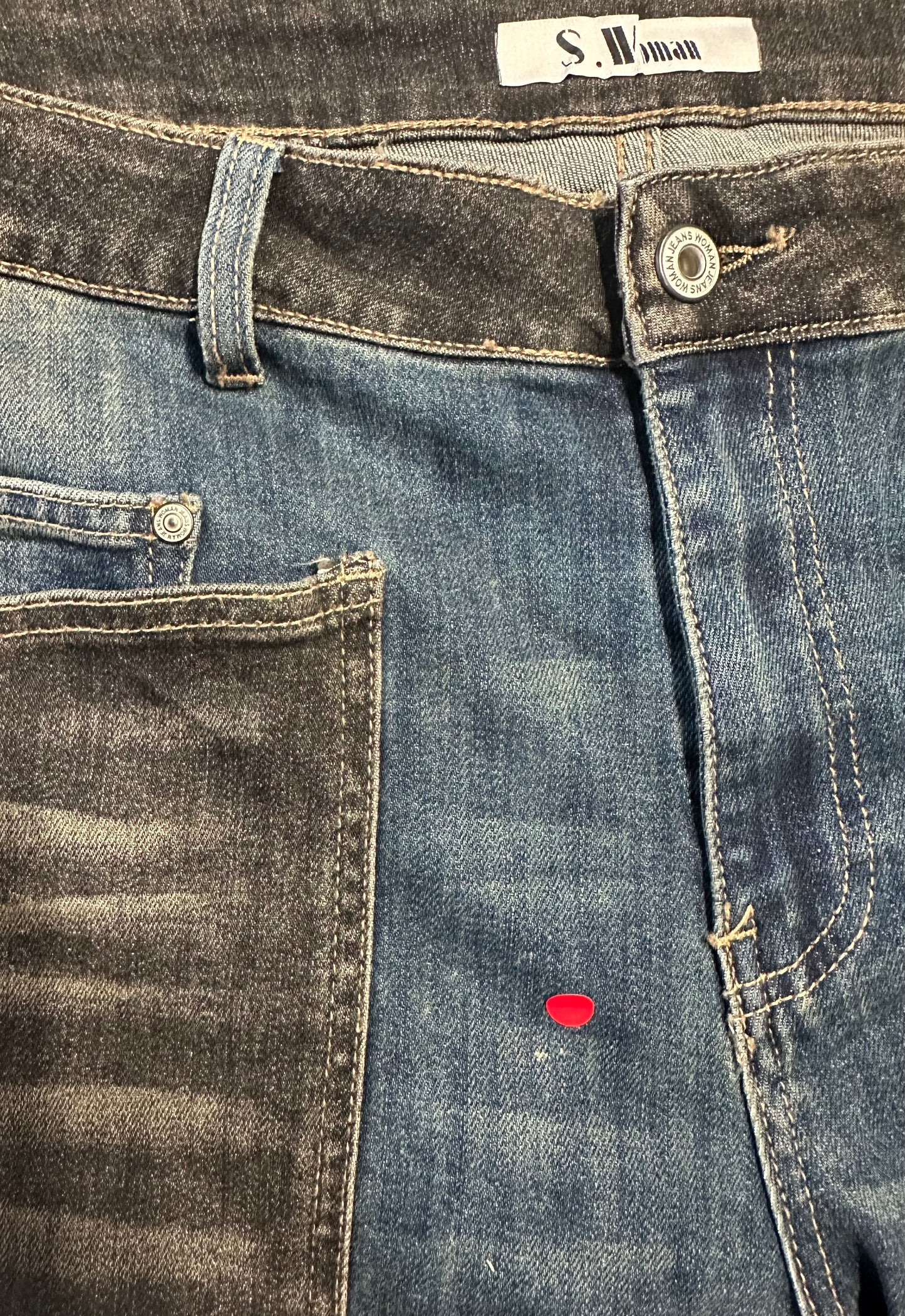 2. Wahl Ballon Jeans Hose mit tollen Details - denim-schwarz
