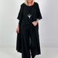 Light Long Coat - Black