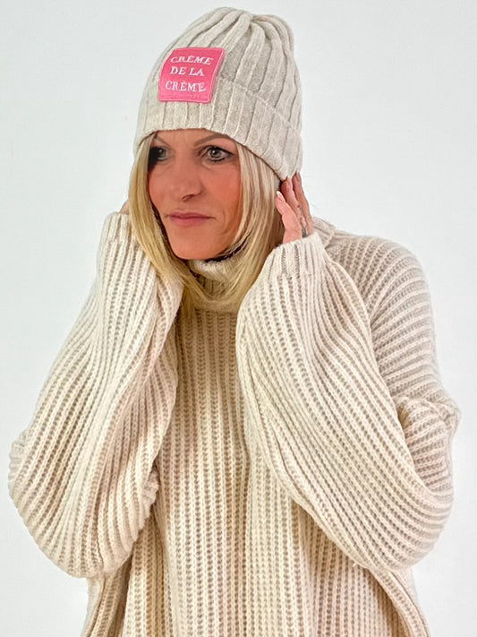 Mütze Modell "Créme De La Créme" - beige