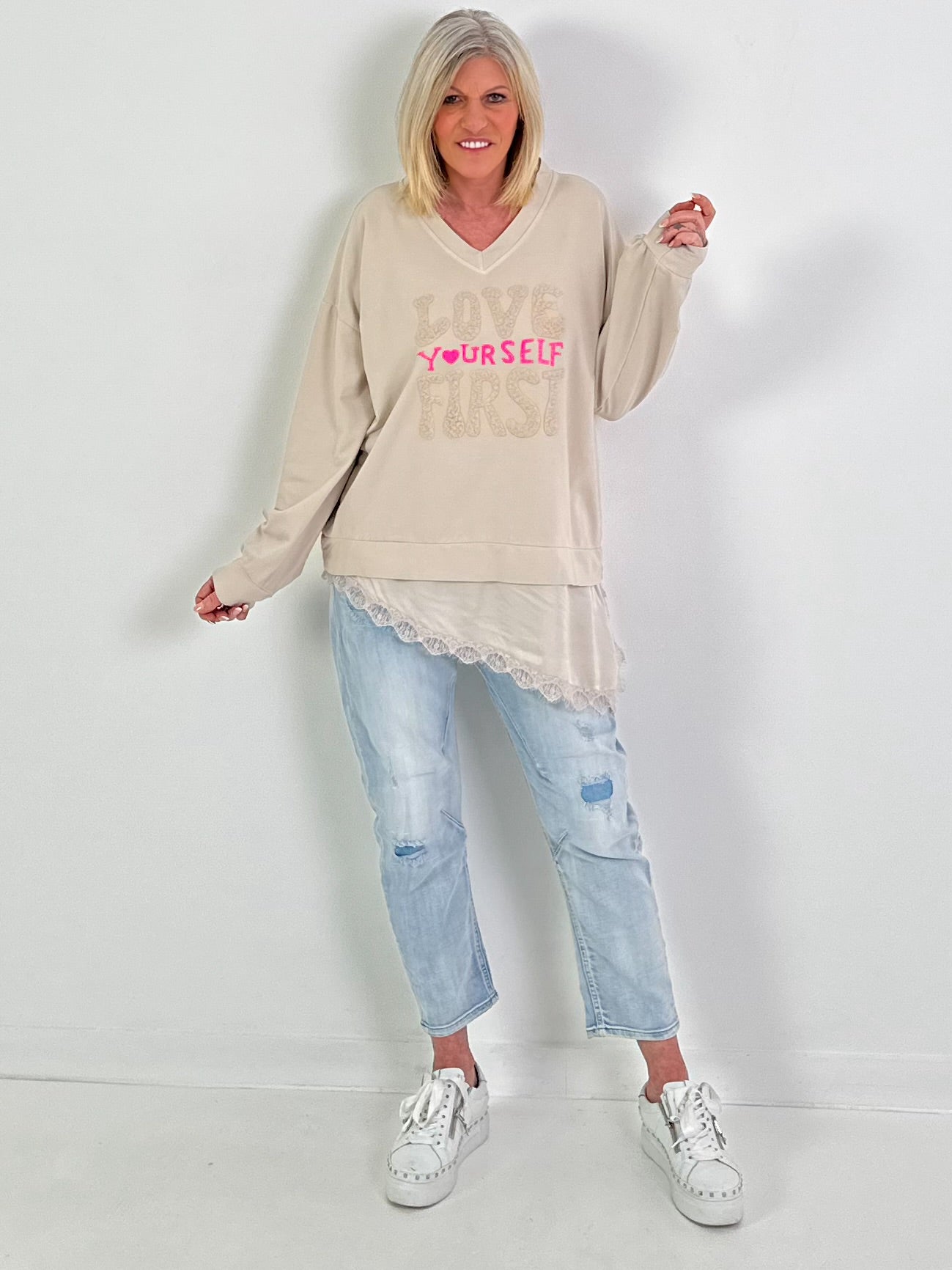 Sweater yourself - beige